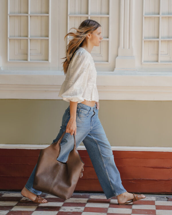Cartera Alejandra Marrón